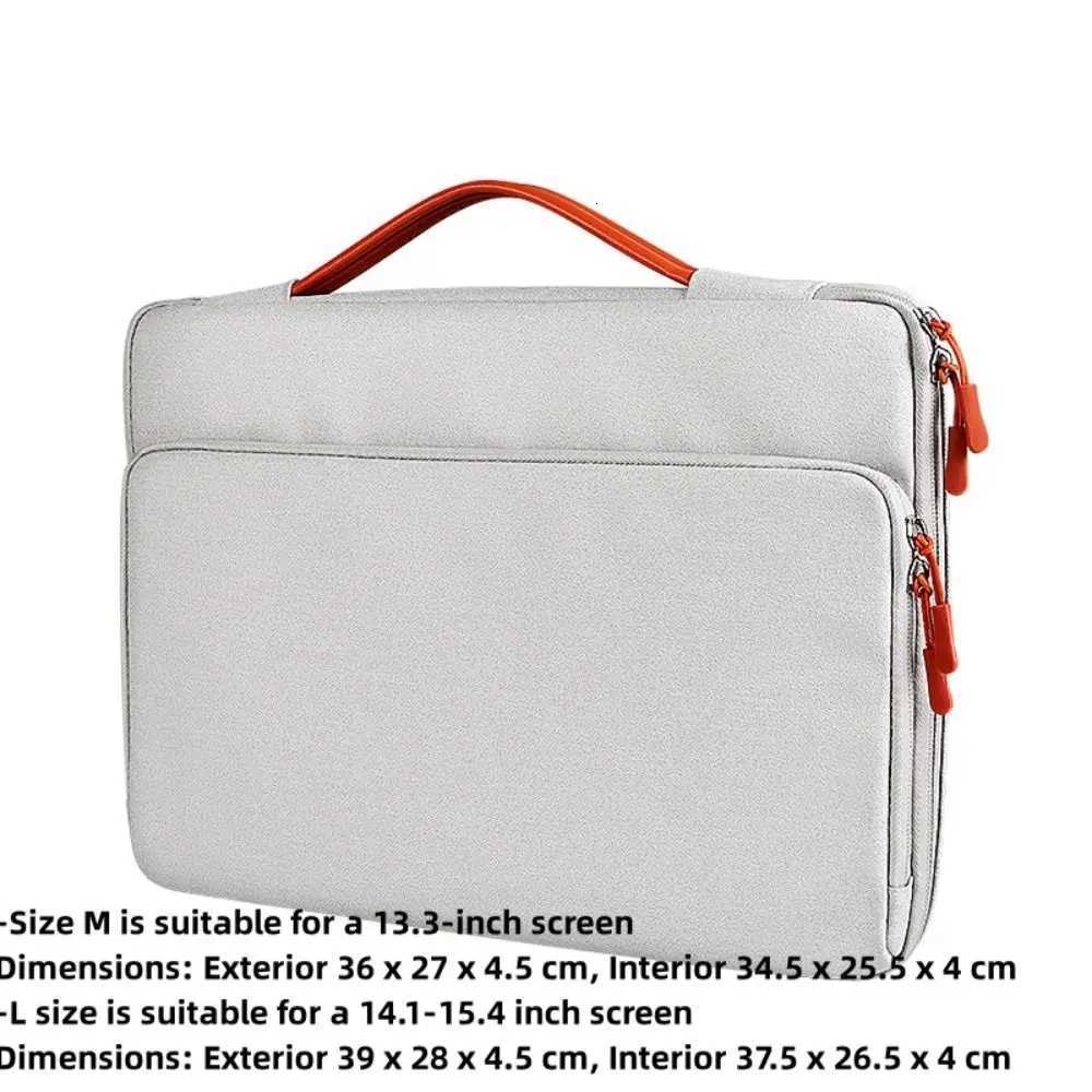High Quality 133/154inch Laptop Sleeve Case Shockproof Waterproof Laptop Bag Large Capacity Business Notebook HandbagT251125