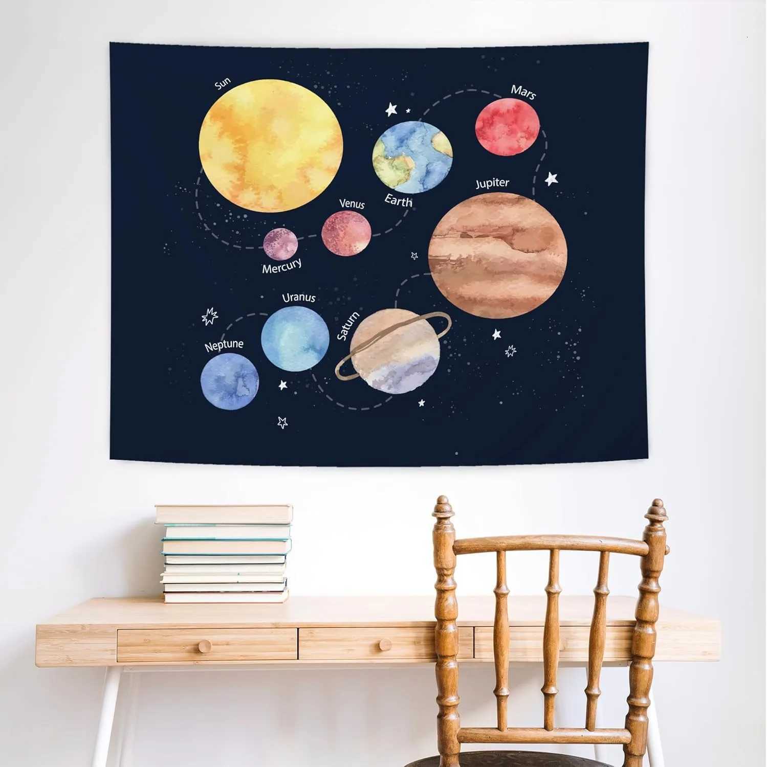 1pc Positive Affirmations Tapestry Multiple Sizes 2D Print Mental Wellness Design Polyester Fabric Wall Decor Counseling RoomM251125
