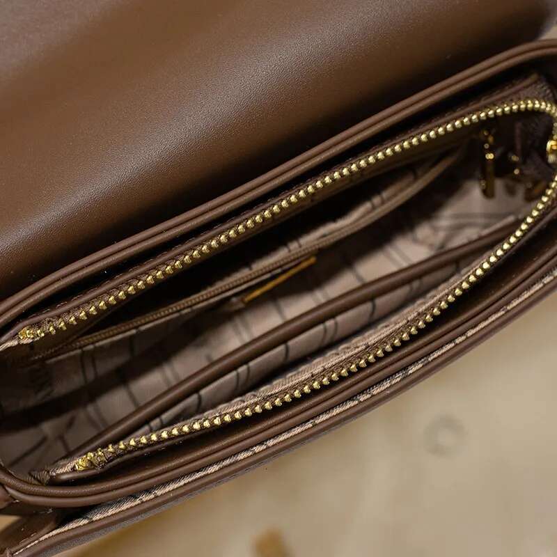 Women's Handbag Brand Genuine Leather Underarm 2024 New Spring/Summer High-End Designer Single Shoulder Crossbody Small Bag