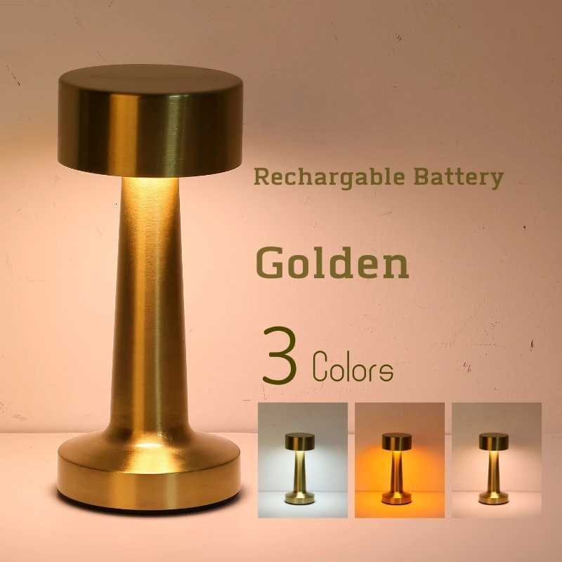 Touch Point Lamp Room LED USB Metal Rechargeable Bedside Decorative Table Lamp Restaurant Bar Desktop Mood Lighting Night LightsM251125