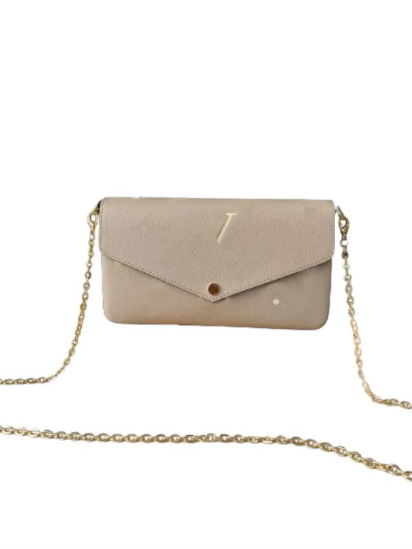 AAAAANew Designer Bag Fashion Printed Chain Bag Bag Single shoulder crossbody bag High quality