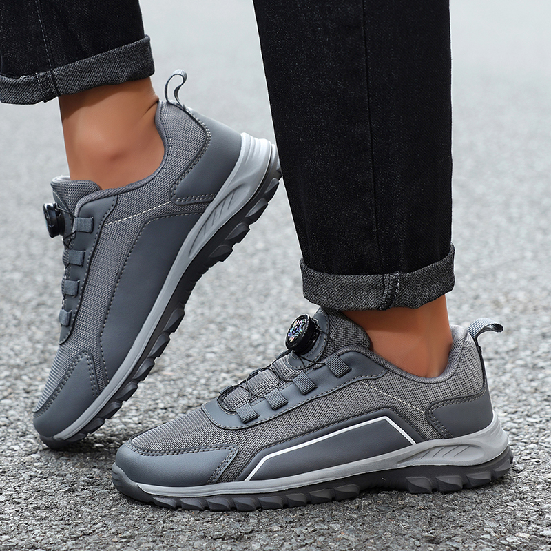 Rotating buckle, breathable mesh surface, fashionable and versatile, casual sports shoes