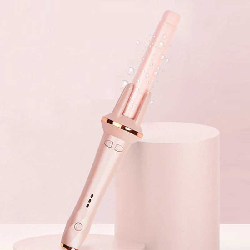 New Arrival Portable electric curling iron 360 tourmaline ceramic automatic rotating curling iron professional modeling tool Z250425