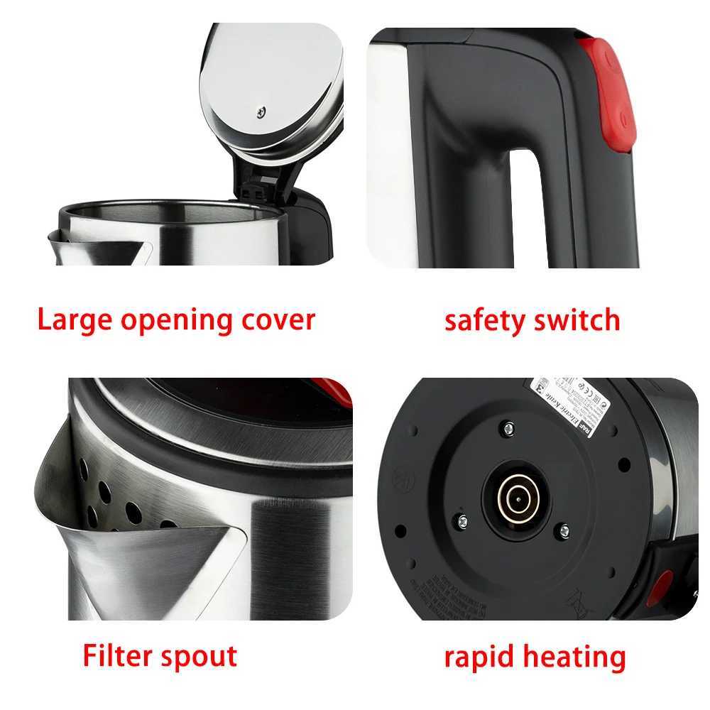 23L Electric Kettle Stainless Steel Kitchen Appliances Smart Kettle Whistle Kettle Samovar Tea Coffee Thermo Pot Gift C251125