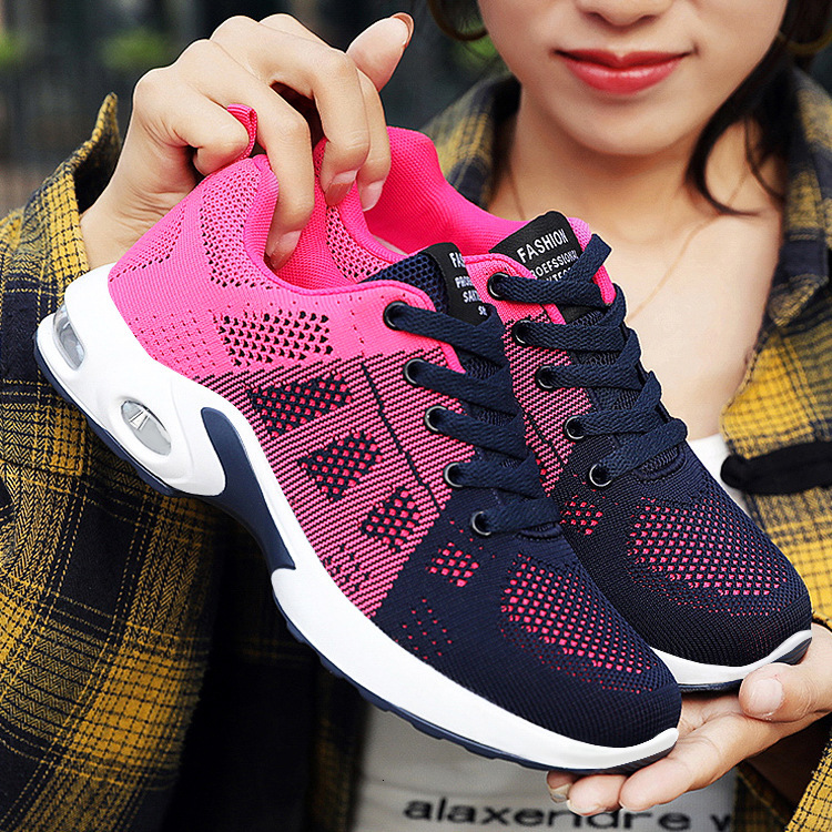 Women S Spring New Large Running Soft Bottom Casual Air Cushion Sports Shoes Batch Ddmysaturn
