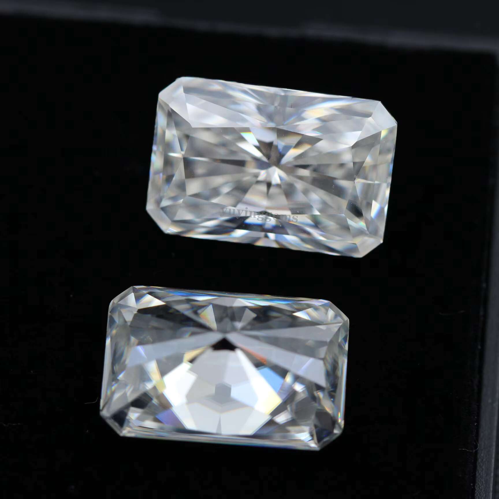 Radiant Cut DEF Color White 7*9mm With GRA Certificate Loose Moissanite Gemstone for Making Ring Necklace Bracelet Jewelry