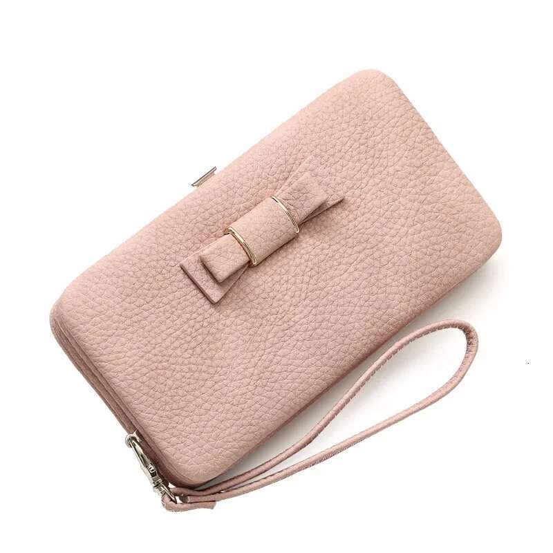 New Fashion Classic Wallets Women's Wallet Bow Mobile Long Card Purse Pocket Handheld Bag Cute Wallet
