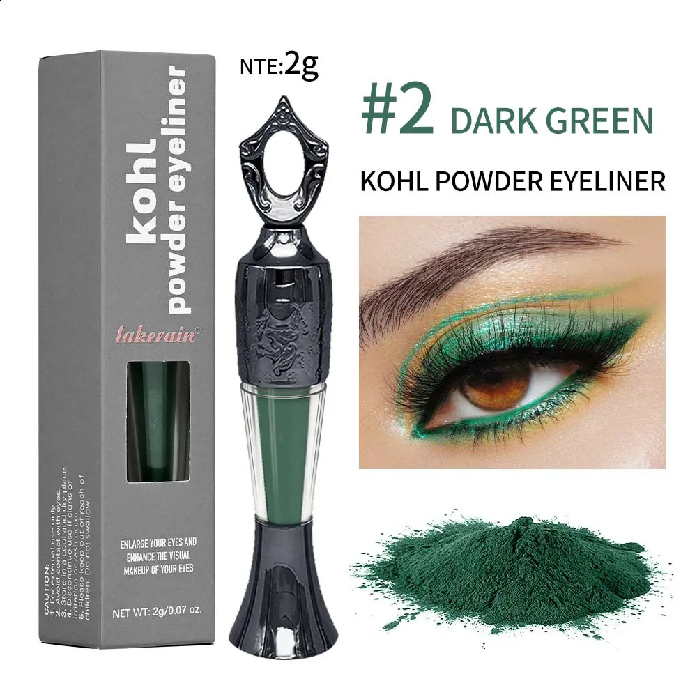 Black black green Cole eyeliner waterproof durable natural smooth eye shadow stain free makeup products 250418
