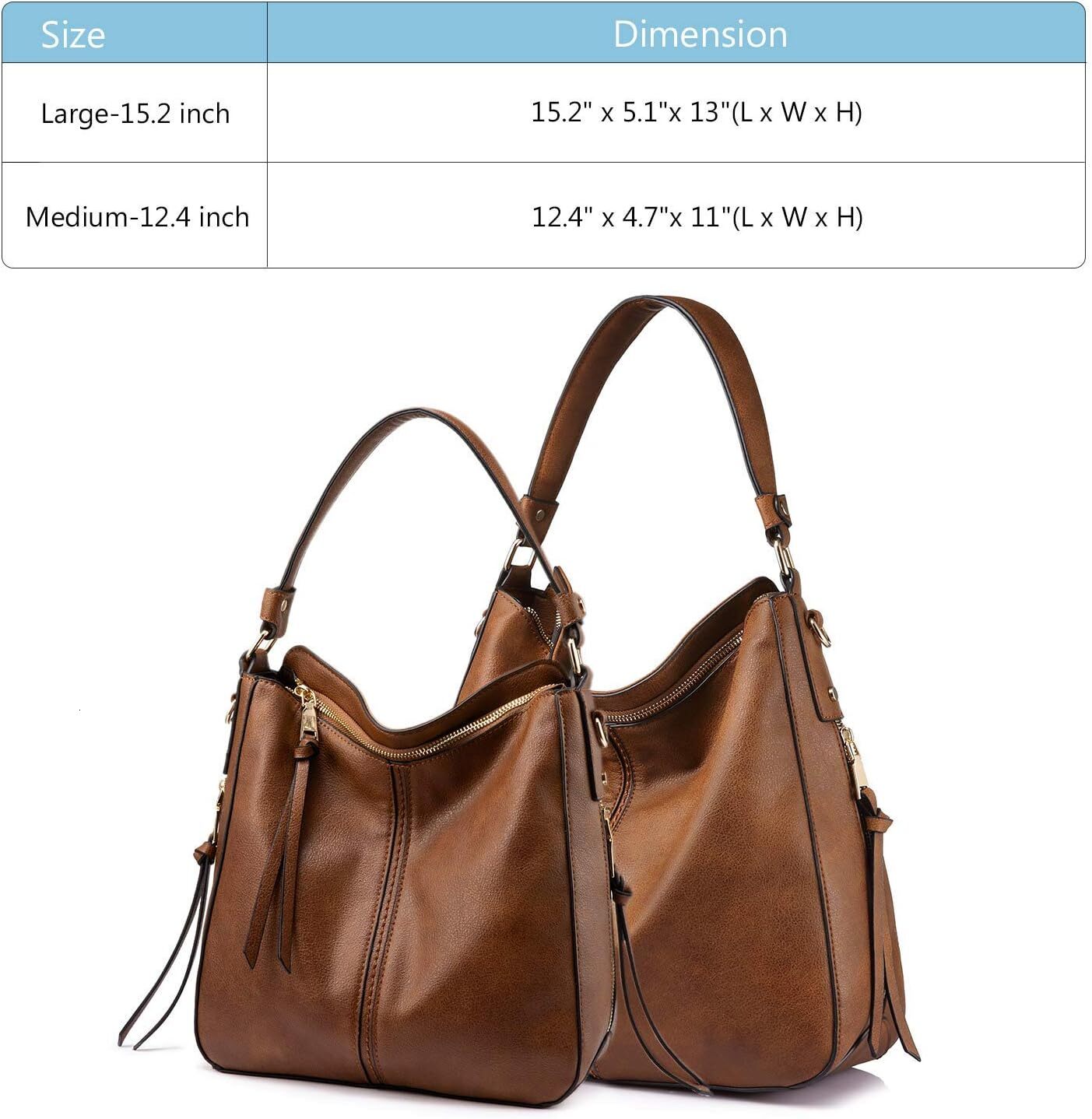 Crossbody Bags For Women Designer Leather Hobo Handbags Retro Large Size Shoulder Bag Bucket Purse