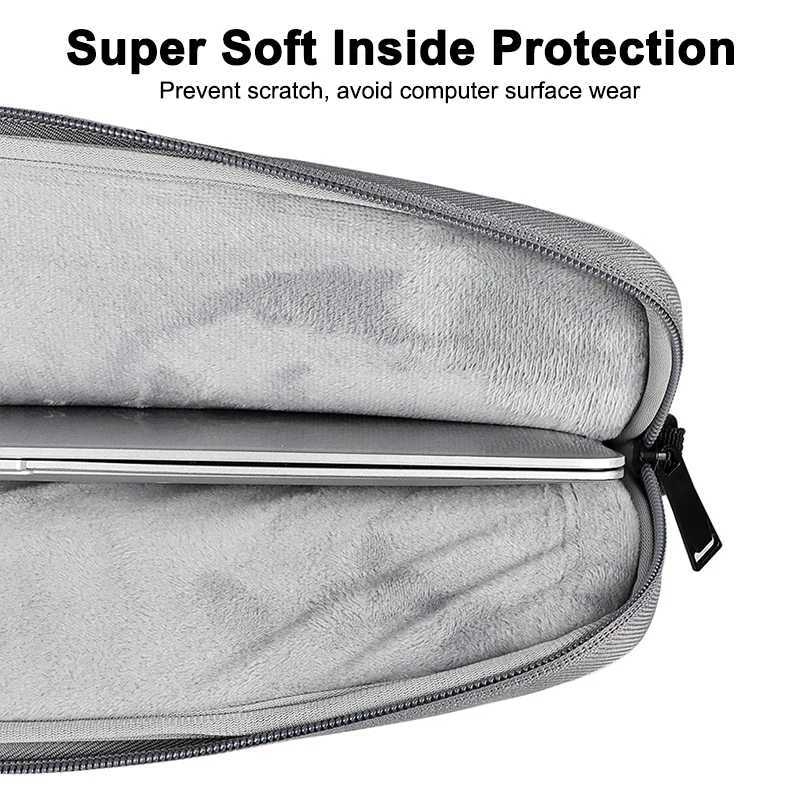 Laptop Bag Sleeve Case Shoulder HandBag Notebook Pouch Briefcases 13 14 15 156 inch For Macbook Air Pro 133 154 HP Asus DellT251125