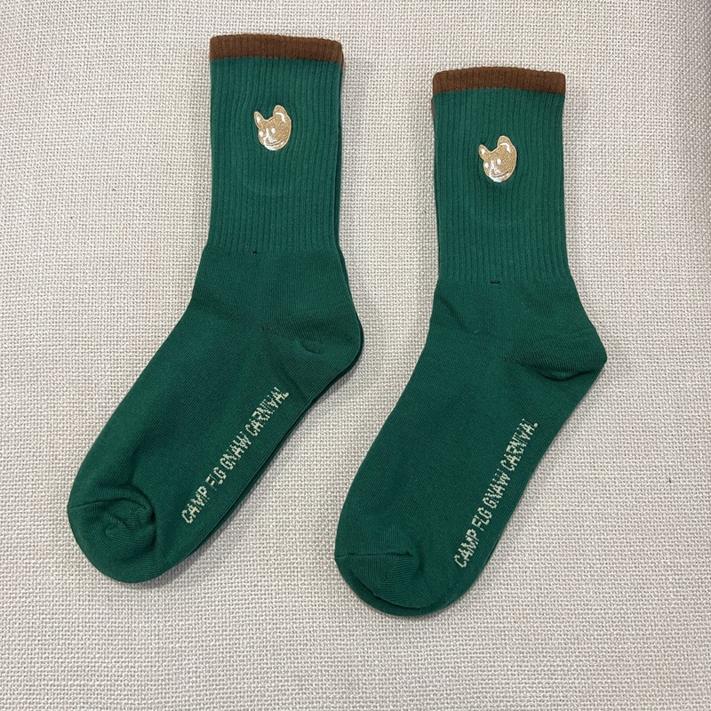 GOLF Cotton Socks Thicken Street Fashion Sports Comfortable Beautiful Socking Autumn Winter Breathable Mid Tube Socks