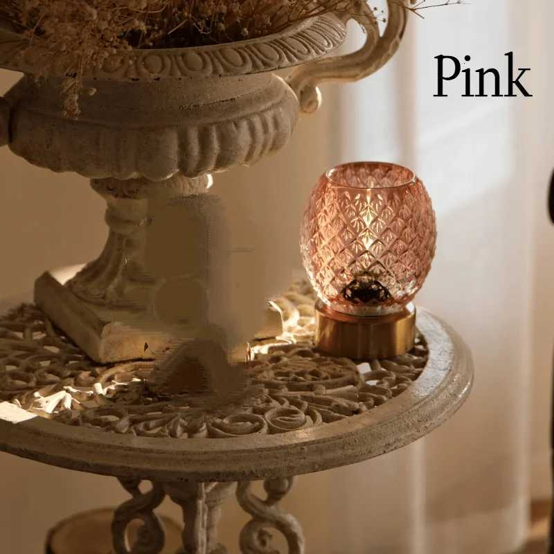 Crystal night light Bedroom lamp desktop bar atmosphere lights for holiday Atmosphere Rechargeable lamp dimming lightsM251125