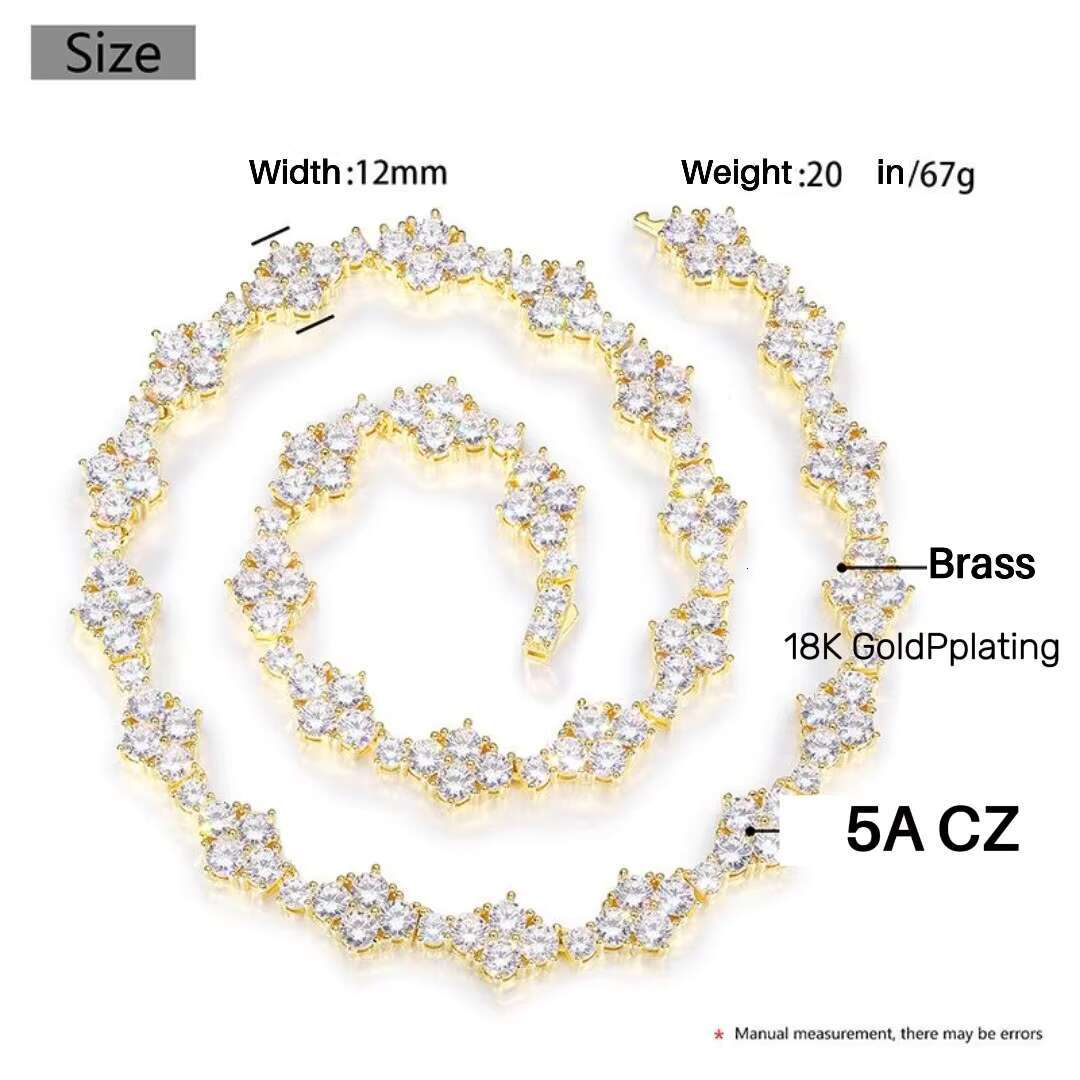 5.0mm Unique Link Chain Necklace Large Spring Clasp Hip Hop Streetwear Jewelry for Men and Women Trendy Couple Statement Chain