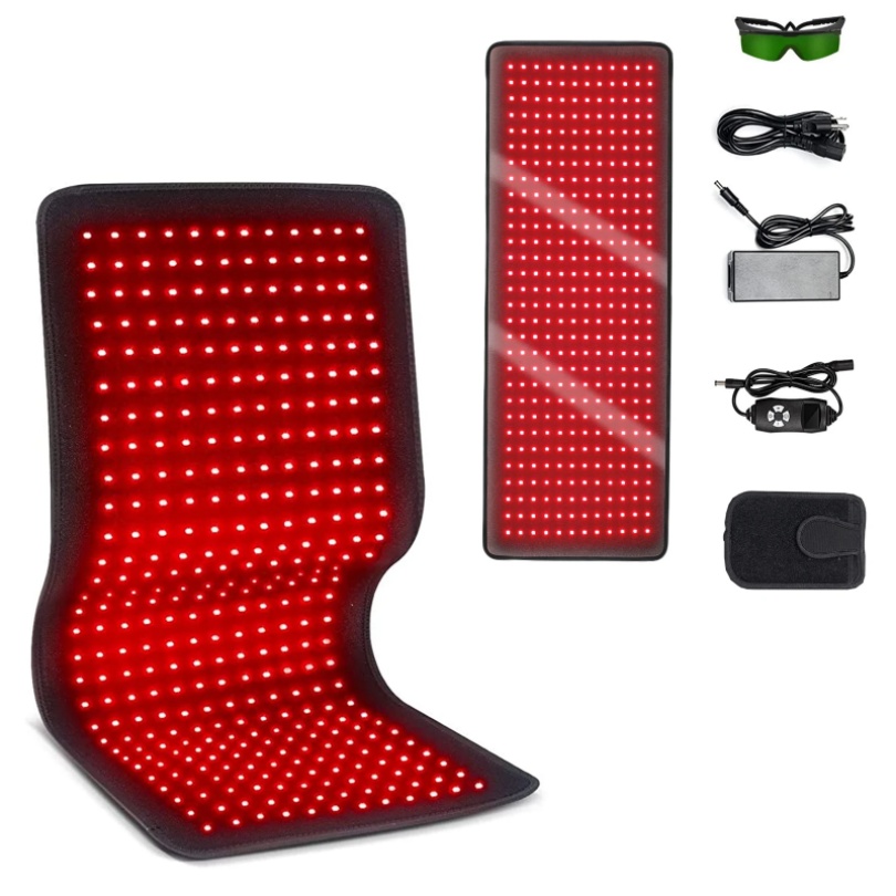 2025 New Red Light Therapy Pads LED 660 850NM near Infrared Whole Body Treatment Large Pads for Home Use
