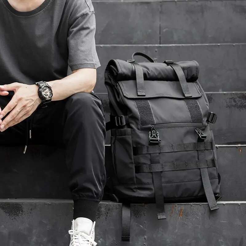 Designer bag Large Backpack Fashion Man Schoolbag 17in Travel Backpacks Oxford Cloth Male Laptop Rucksack 2023 Sport Student Bagpack
