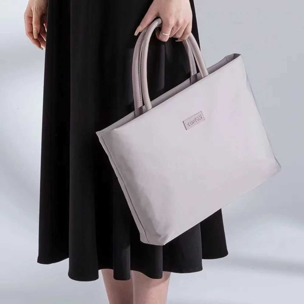 New 16inch Laptop Bag Shockproof Airbag Multi-pockets Laptop Sleeve Portable Lightweight Handbag BriefcaseT251125