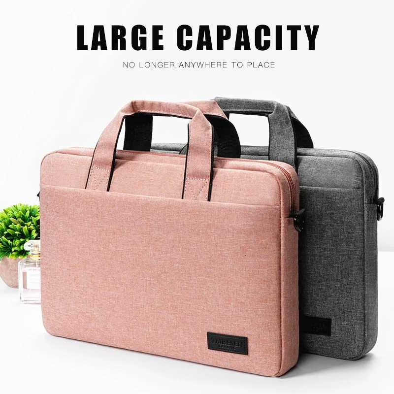 Laptop bag 15 Shoulder Bag For HP Briefcase Pro 13 133 14 156 17 Macbook Air XiaoMi HUAWEI Lenovo Dell HP handbag Sleeve CaseT251125