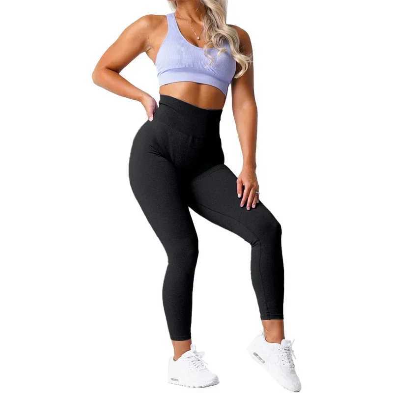 Speckled Scrunch Seamless Leg Womens Soft Exercise Tight Fitness Set Yoga Pants GymwearC250425