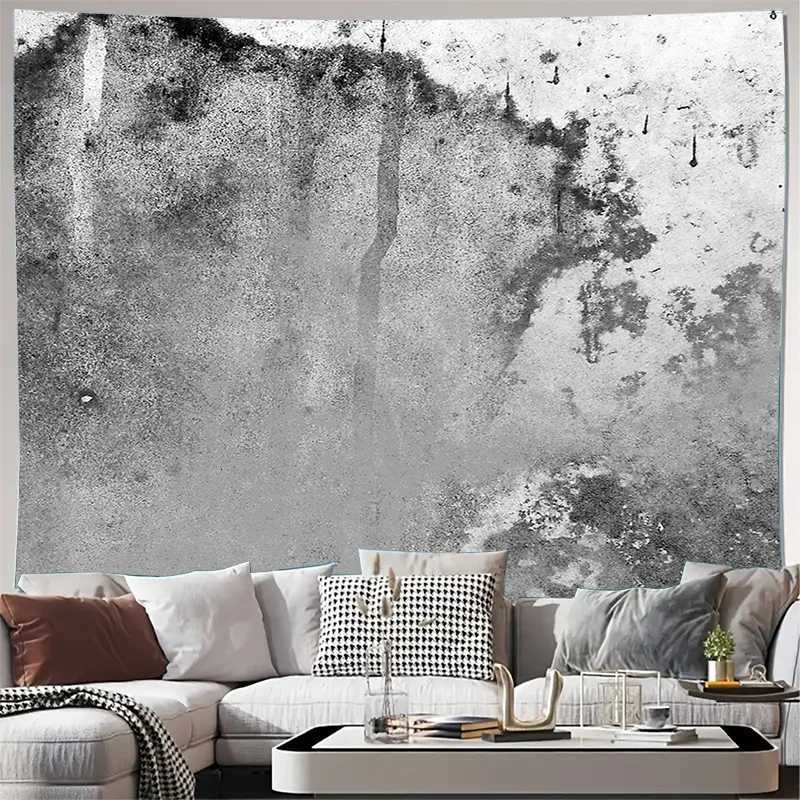 Bohemian Tapestry Wall Hanging Gothic Decor Dark Academia Aesthetic Vintage Texture Macrame Wall Art Bedroom Backdrop Home DecorM251125
