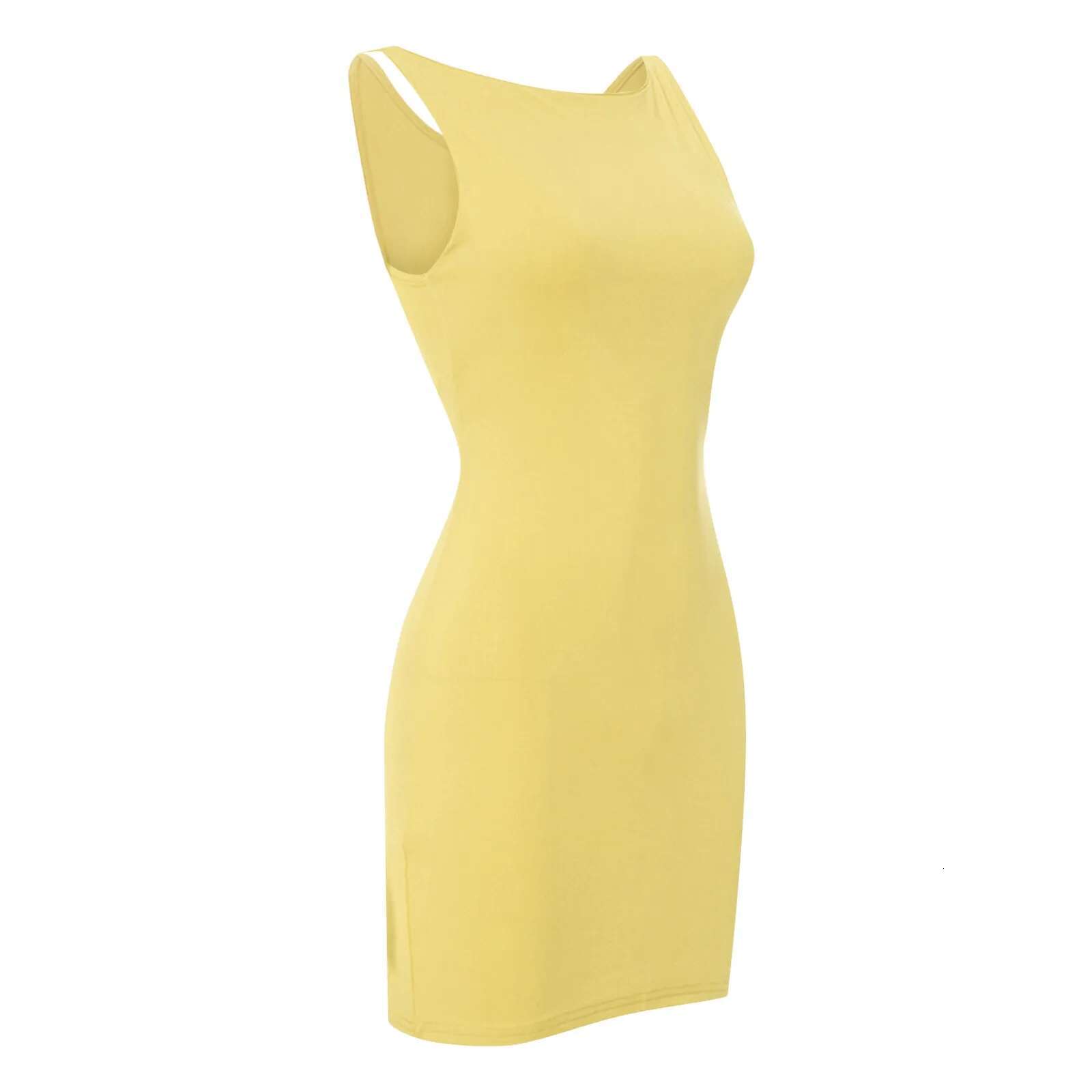 Dongdumaoyi Summer Casual Fashion Mini Sleeveless Wrap Y K Basic Vest Dress Oufits Sexy Elegant Women Club Party Evening