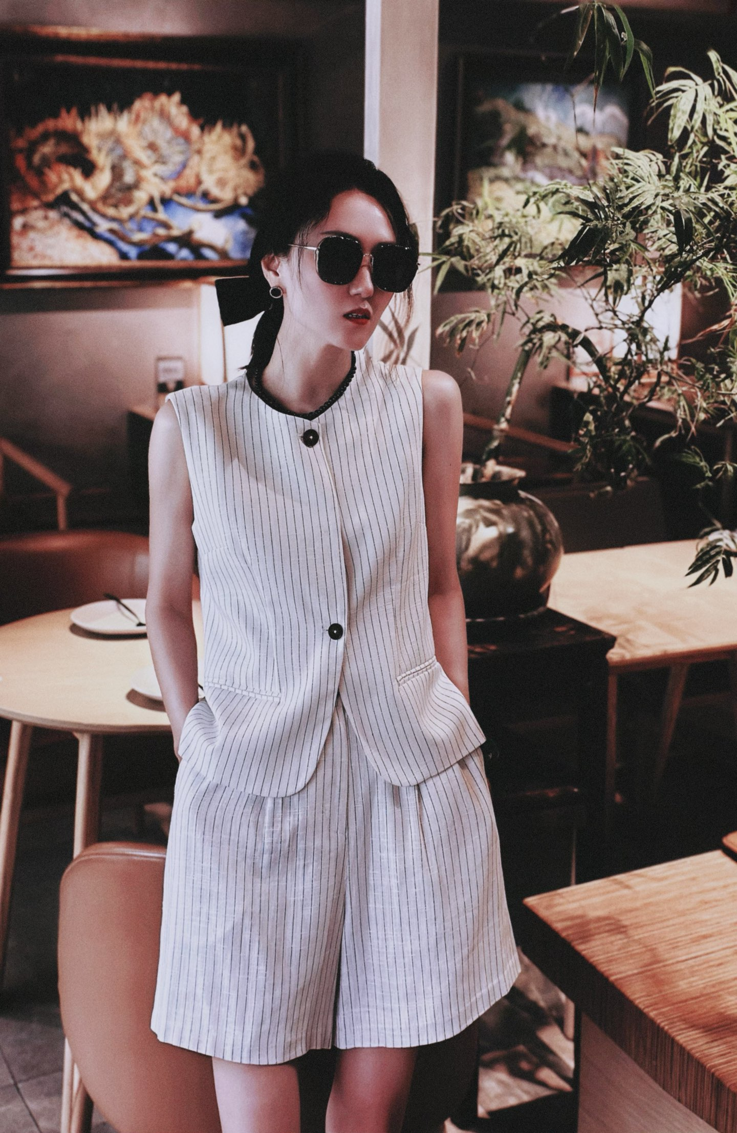 womens casual suits business Vogue Paris 2025 Fashion Week Show Customized Fashion Tailored clothing.M26