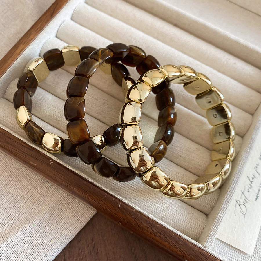 3-6PCS Set Punk Trendy Multilayer Bangles for Women Gold Color Fashion Bangles Jewelry Party Jewelry Set designer bracelet women luxury jewelry bracel - view 6