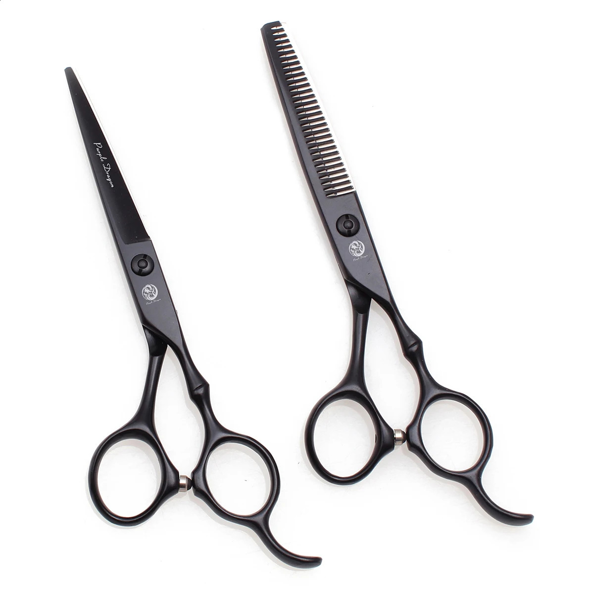 Professional Hair Scissors Purple Dragon 5.5 6 Japan 440C Hairdressing Scissors Thinning Scissors Barber Shop Z9030 250424