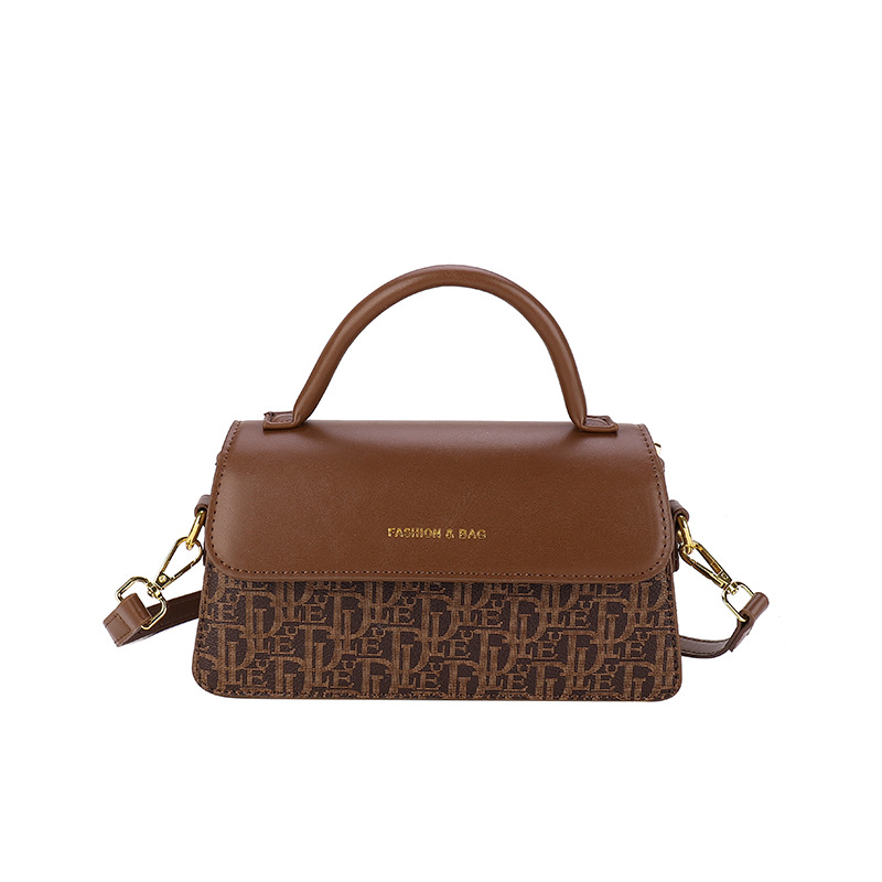 2025 Trendy Letter-Print Crossbody Bag - Stylish Minimalist Women's Shoulder Bag for Casual Chic