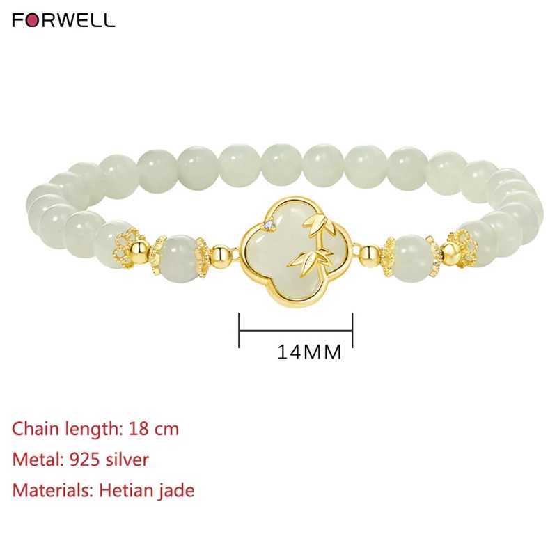 FORWELL New f Jade Bracelet for Women Bracelet Elegant Simple High-grade Luxury Quality Jewelry Holiday Gifts J251125