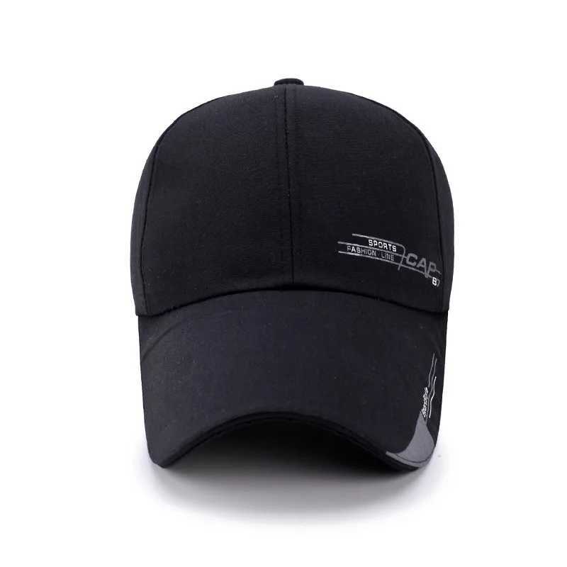 Quick Drying Baseball Cap Cotton Solid Color Casual Fashion Snapback Hat Unisex Outdoor Hip Hop Sports Cap Fishing Outdoor GiftT251125