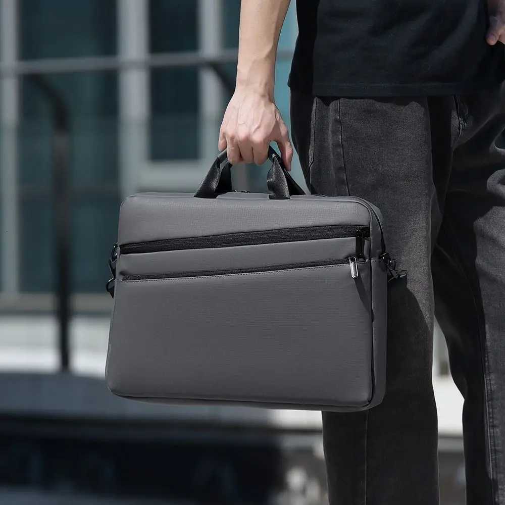156-173 Inch Laptop Bag Large Capacity Waterproof Briefcase Bag High Quality Adjustable Shoulder Strap Office HandbagT251125
