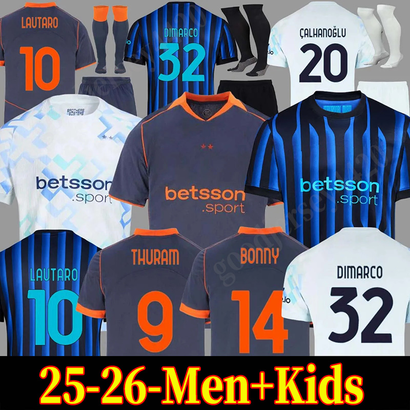 25 26 Maglia LAUTARO Soccer Jerseys BARELLA FRATTESI InTERS THURAM ARNAUTOVIC CALHANOGLU Football Shirt 2026 Rossi Special Edition Men Kids milano short sleeve