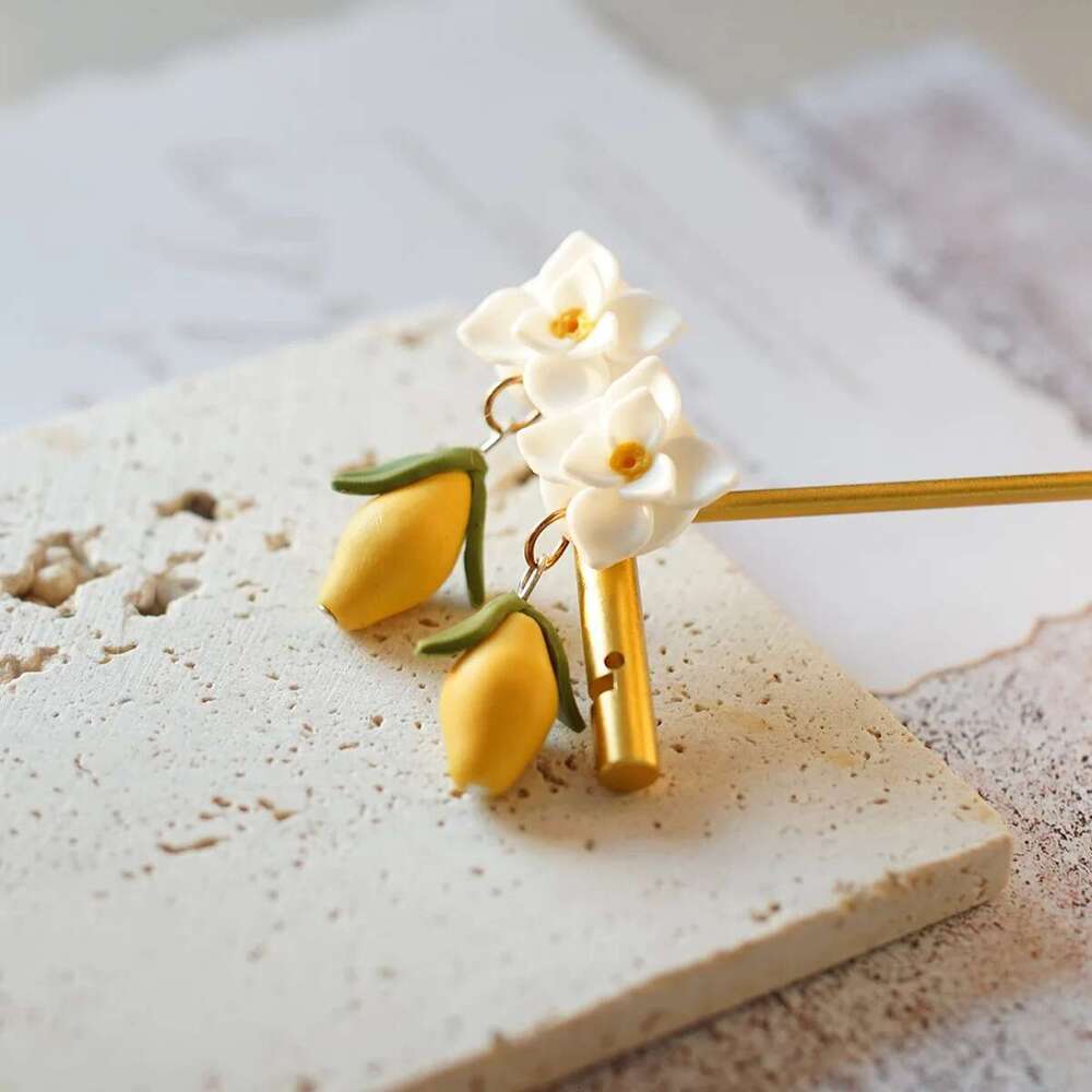 Trendy Fashion Cute Flower Fruit Dangle Handmade Polymer Clay Earrings For Women's Accessories Layer Drop Jewelry Gifts Summer