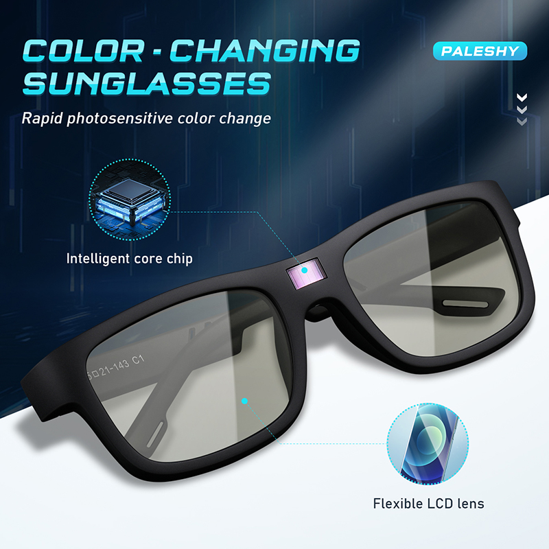 tr frame smart colorchanging sports sunglasses with eye protection