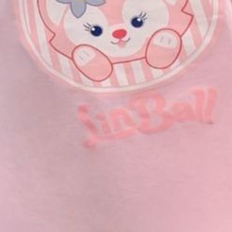 Disney children's designer clothing baby short-sleeved summer outfit for girls casual fashion bow-tie cartoon sweet mesh design T-shirt top short