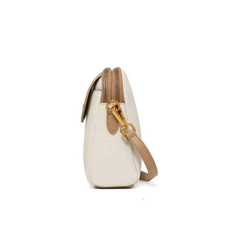 Aidrani Genuine 2025 New Style Fashion Cross-Body Shoulder Soft Leather Mini Women's Mobile Phone Waist Bag