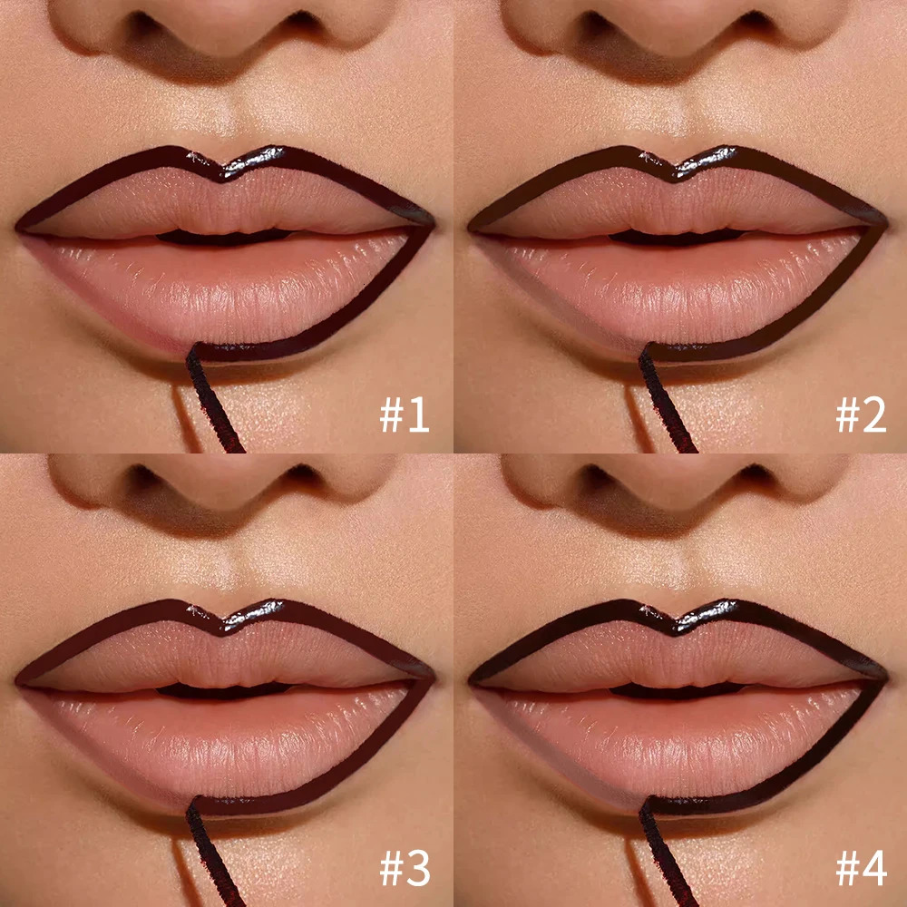 Lip Liner Pencil Peel Off Lip Stain Tattoo Long Wearing Matte Waterproof Smudge Proof Transfer Proof Lip Cosmetic For All Day 251125