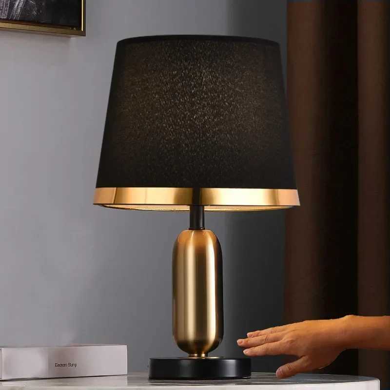 Retro Table Lamp LED Simple Romantic DC Bedroom Bedside Living room Decoration Bulb Warm Remote Control Lighting Night LightM251125