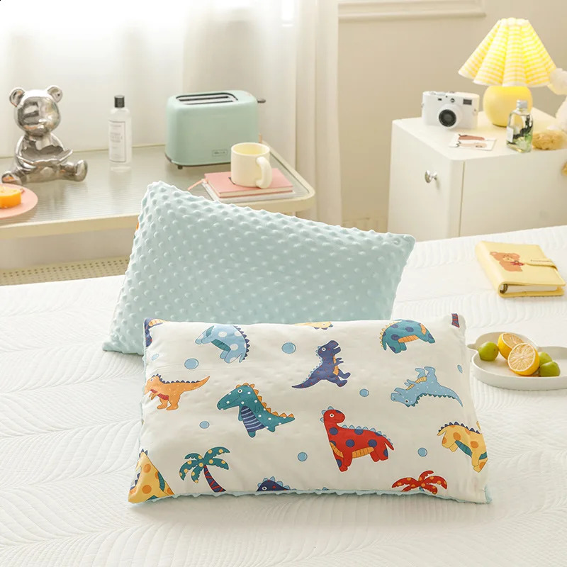 1pcs Class A Baby Cotton Bean Pillow Removable Infant Down Childrens Pillow Baby Pillow born Pillow Toddler Sleeping Pillow 250424
