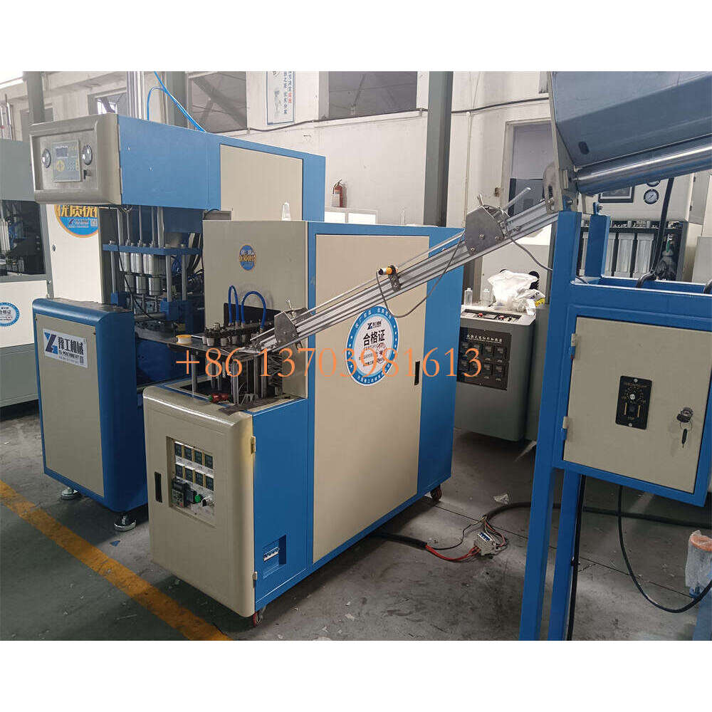 different series Semi automatic bottle global pet bottle blowing stretch pet jar making machine for sale