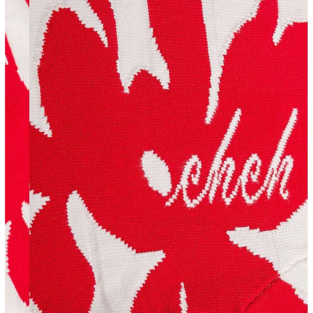 CHCH Round Neck Pullover Letters Embroidery Sweater For Women Autumn Spring 2024 Casual Loose Knitted Tops Streetwear
