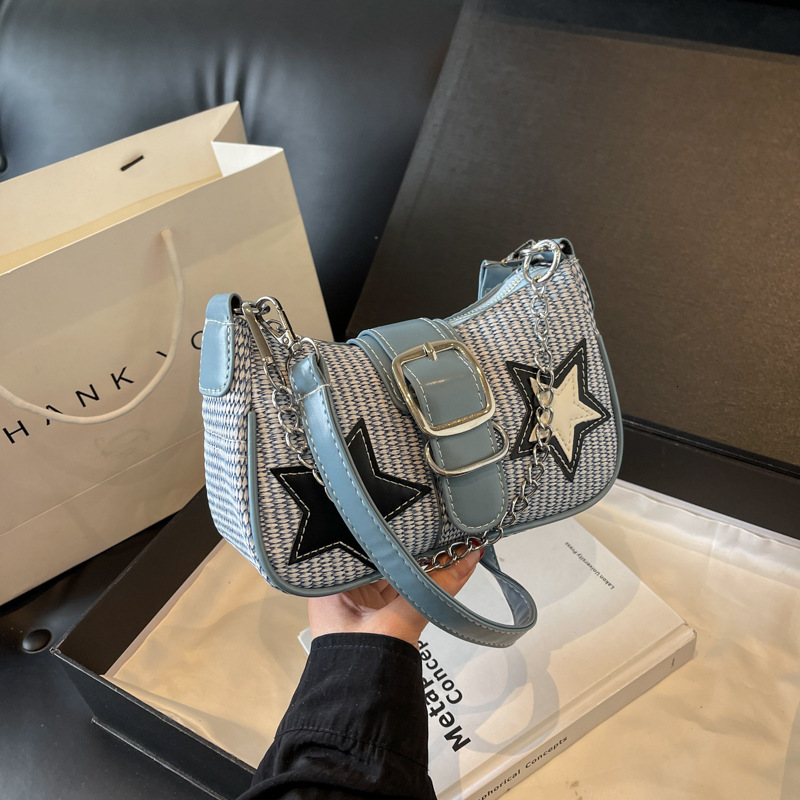 New Free Delivery Designer Shoes By 2025 2024 Fashion Star Korean Edition Premium Chain Shoulder Simple And Versatile Crossbody Bag
