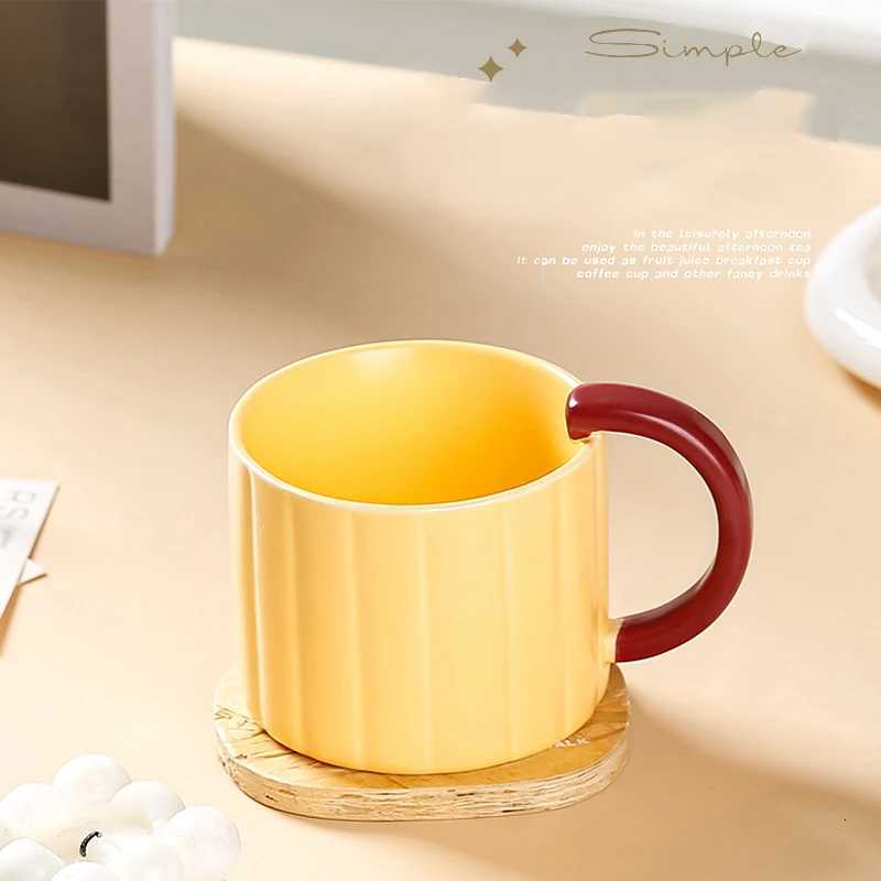350ml Simple Ceramic Mug Nordic Style Creative Cute Water Cup Home Coffee Breakfast Cup Tea Milk Cup Send Friends Gift Y251125