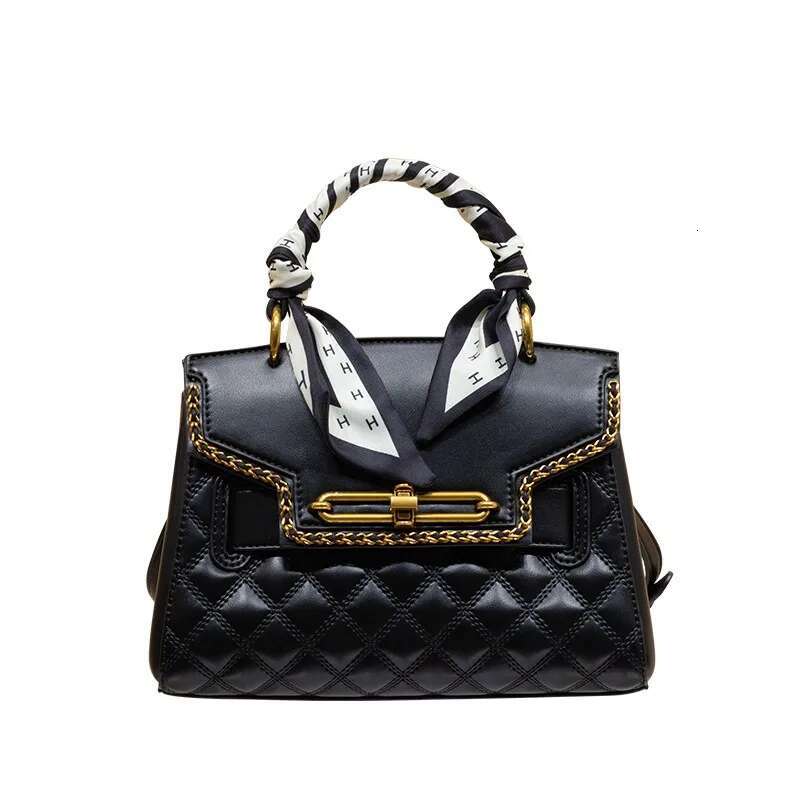 Women's Genuine Leather Handbag, Women's 2024 Autumn/Winter High-End Texture Brand Designer, Single Shoulder Crossbody