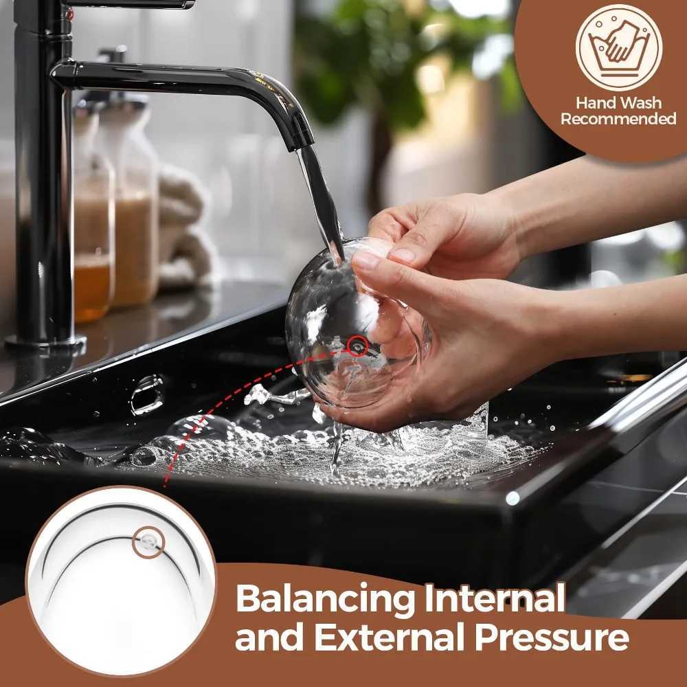 80/250/450ml Double-Wall Insulated Clear Glass Espresso Cups Perfect for Tea Coffee Latte Cafe Milk Restaurant Use Y251125