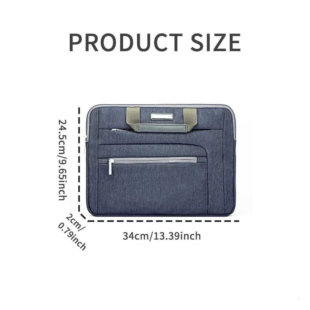 13-14 Inch Laptop Sleeve Bag for Business Portable Briefcase Handbag For MacBook Air/Pro Compartments Notebook Bag for TravelT251125