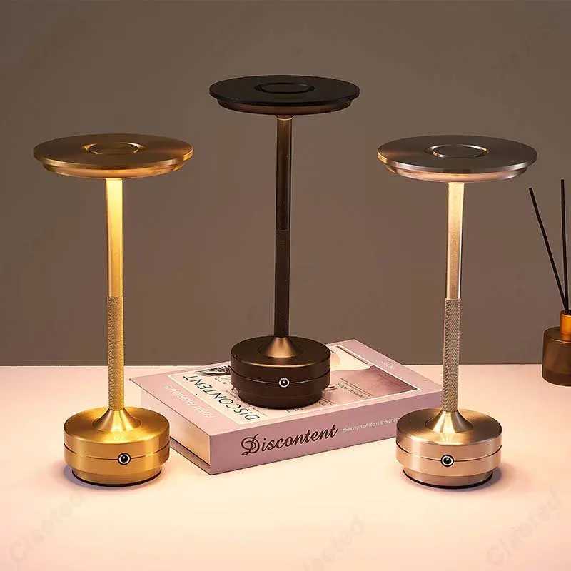 TrendyHome Nordic Rechargeable Table Lamp Touch Led Lamp Coffee Table Decor Bedroom Decoration For Study Bedside Cute Desk LightM251125