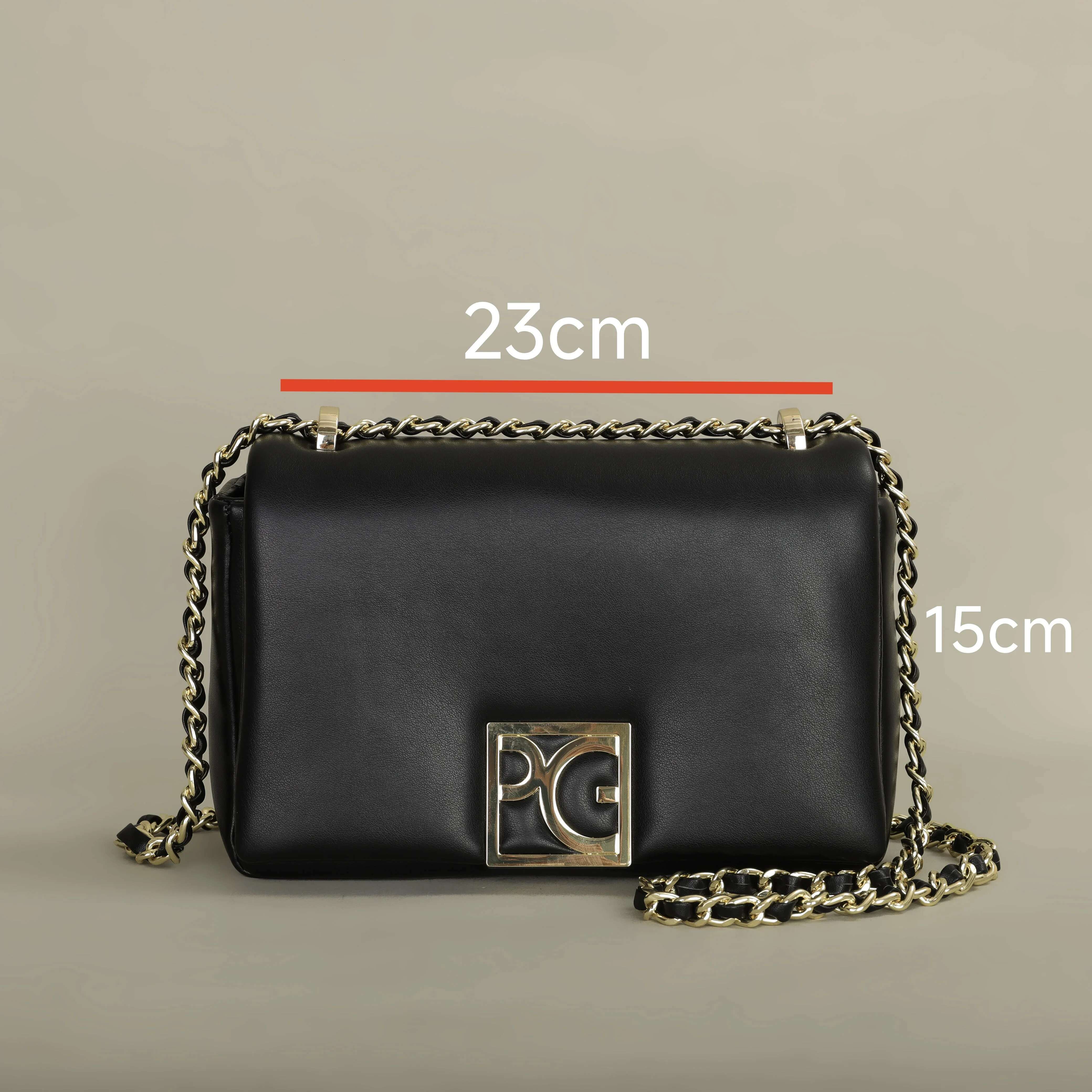 PG Commuter Banquet Brand Design Women's Crossbody Bag 2024 New Elegant And Delicate Leather