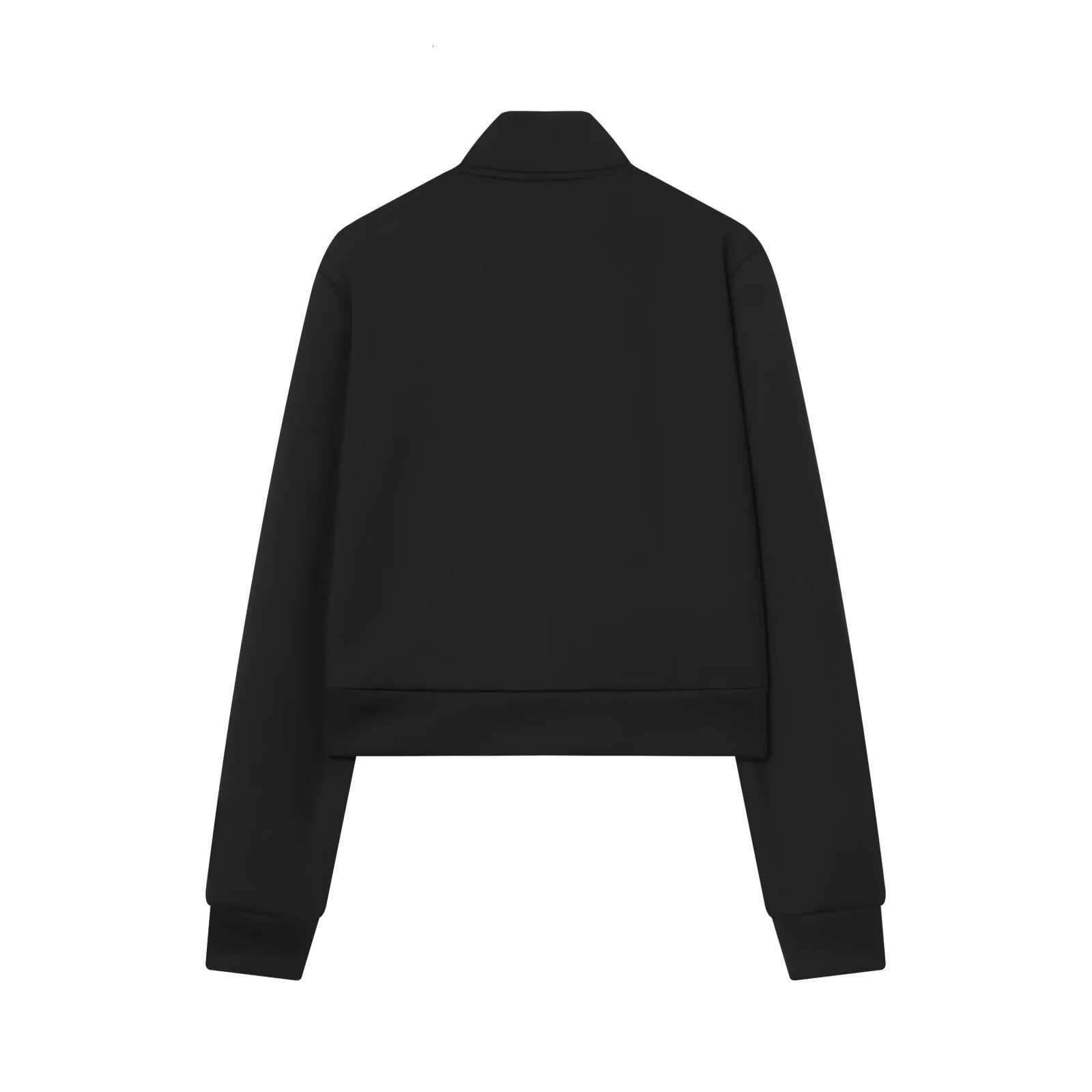 2025 Autumn New Womens Casual Printed Long Sve Stand Collar Retro College Style Zipper Sweatshirt Drstring Pants W251125