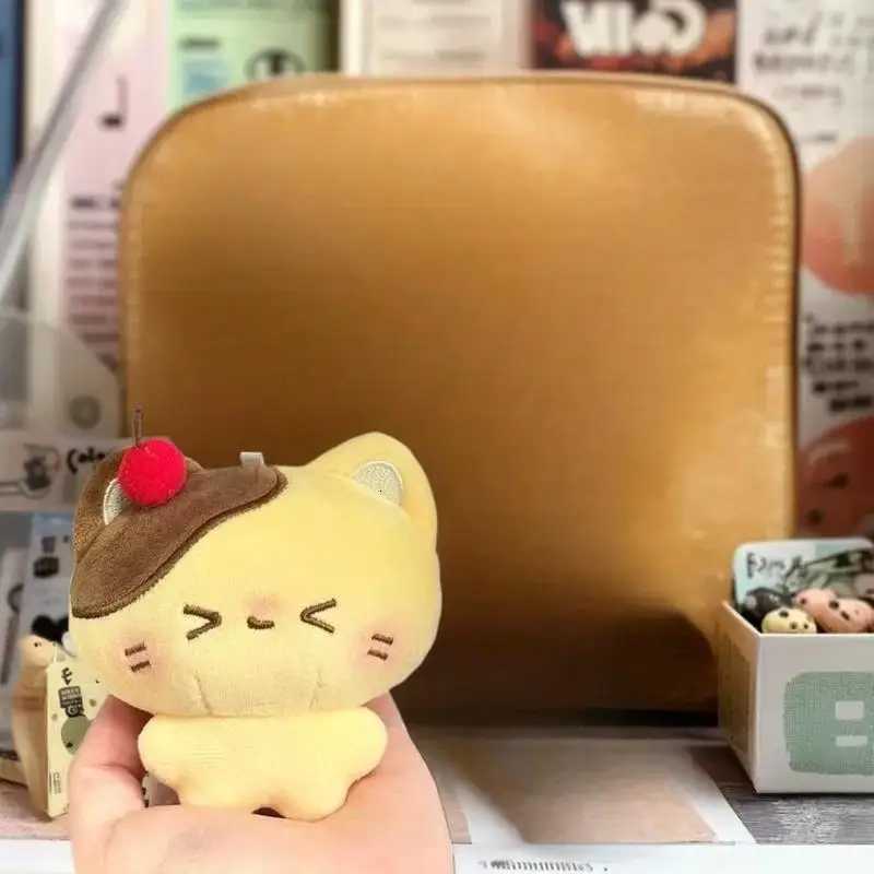 Kids Cherry Pudding Bear Plush Keychain High-Quality Soft Stuffed Doll Pendant Car Key Ring Decorative Backpack GiftXJ251125